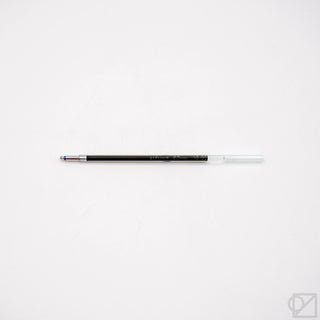0.7mm pen refill cartridge with black body and blue accent tip