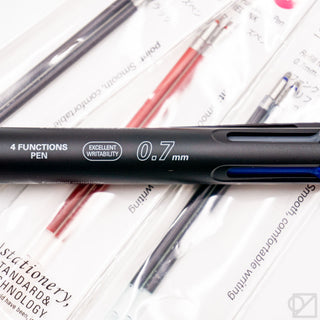 STÁLOGY 019 4-function pen, black, 0.7 mm