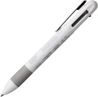 White 4Functions pen angled, clip visible, marked 0.7